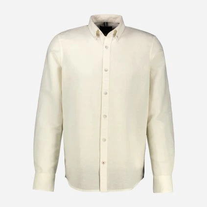 Smotanová ľanová košeľa LERROS (3)