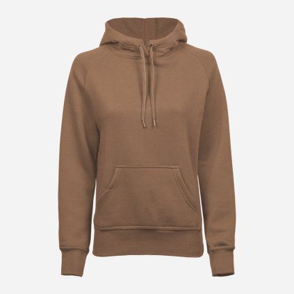 Hnedá dámska mikiny TEE JAYS (1)