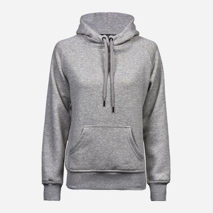 Tee Jays mikina v sivej farbe (2)