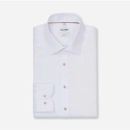 Biela košeľa OLYMP Body fit (7)