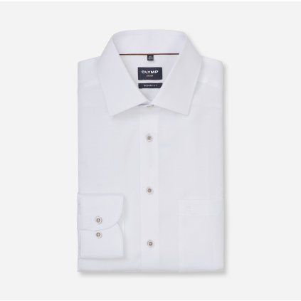 OLYMP Luxor Biela košeľa Modern fit (1)