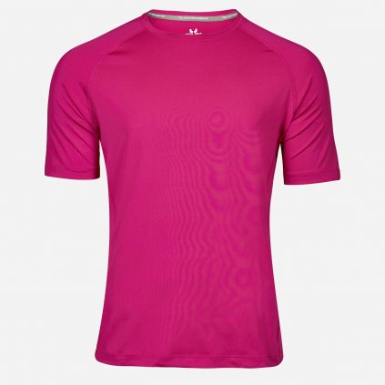 Ružové športové tričko pre mužov