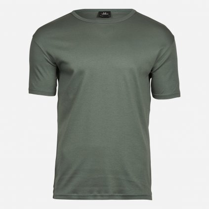 Zelené extra slim fit tričko