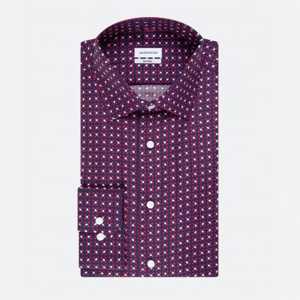 Vzorovaná košeľa Shaped fit