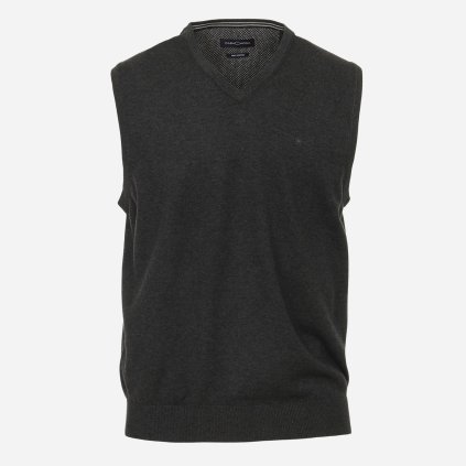 antracitová vesta Casamoda