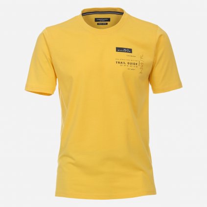 Žlté organické tričko CASAMODA