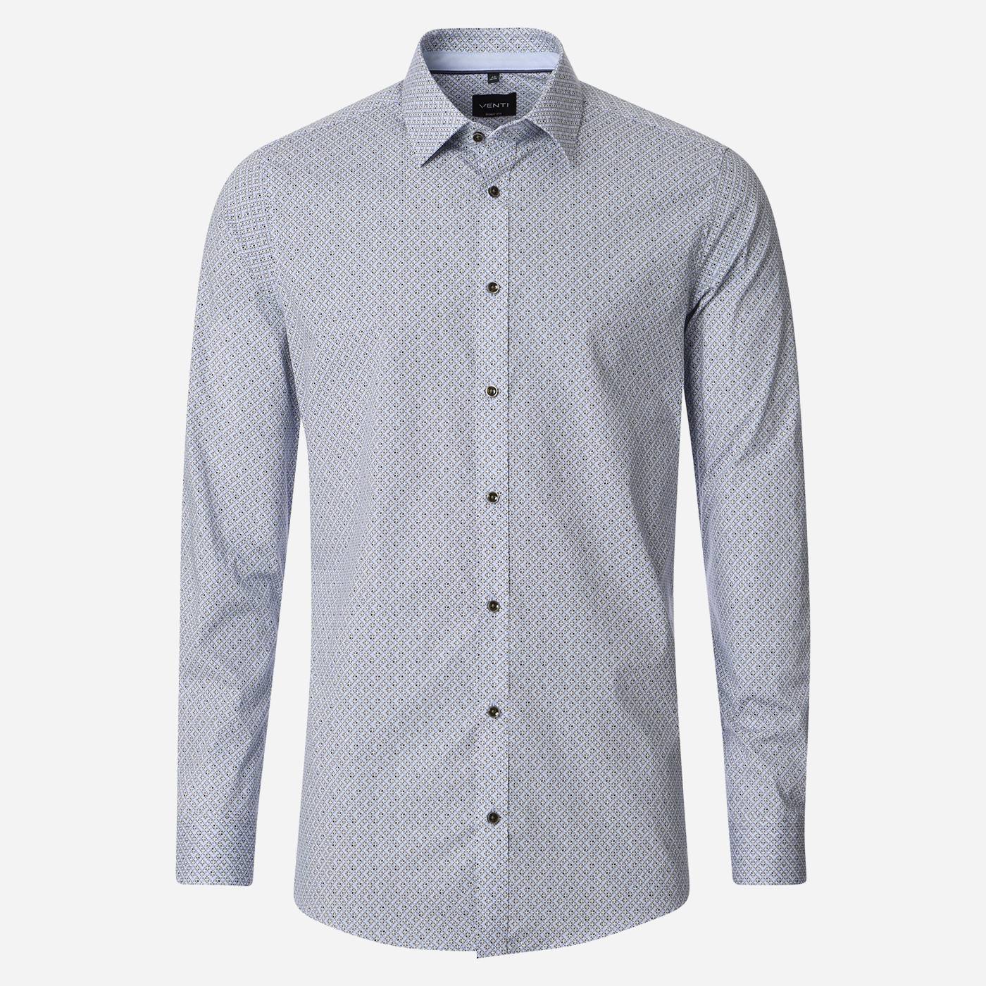 Strečová pánska košeľa, Body fit  VENTI Veľkosť: 39 (M)