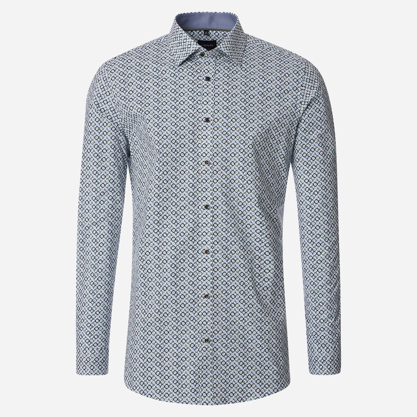 Strečová pánska košeľa, Body fit  VENTI Veľkosť: 39 (M)