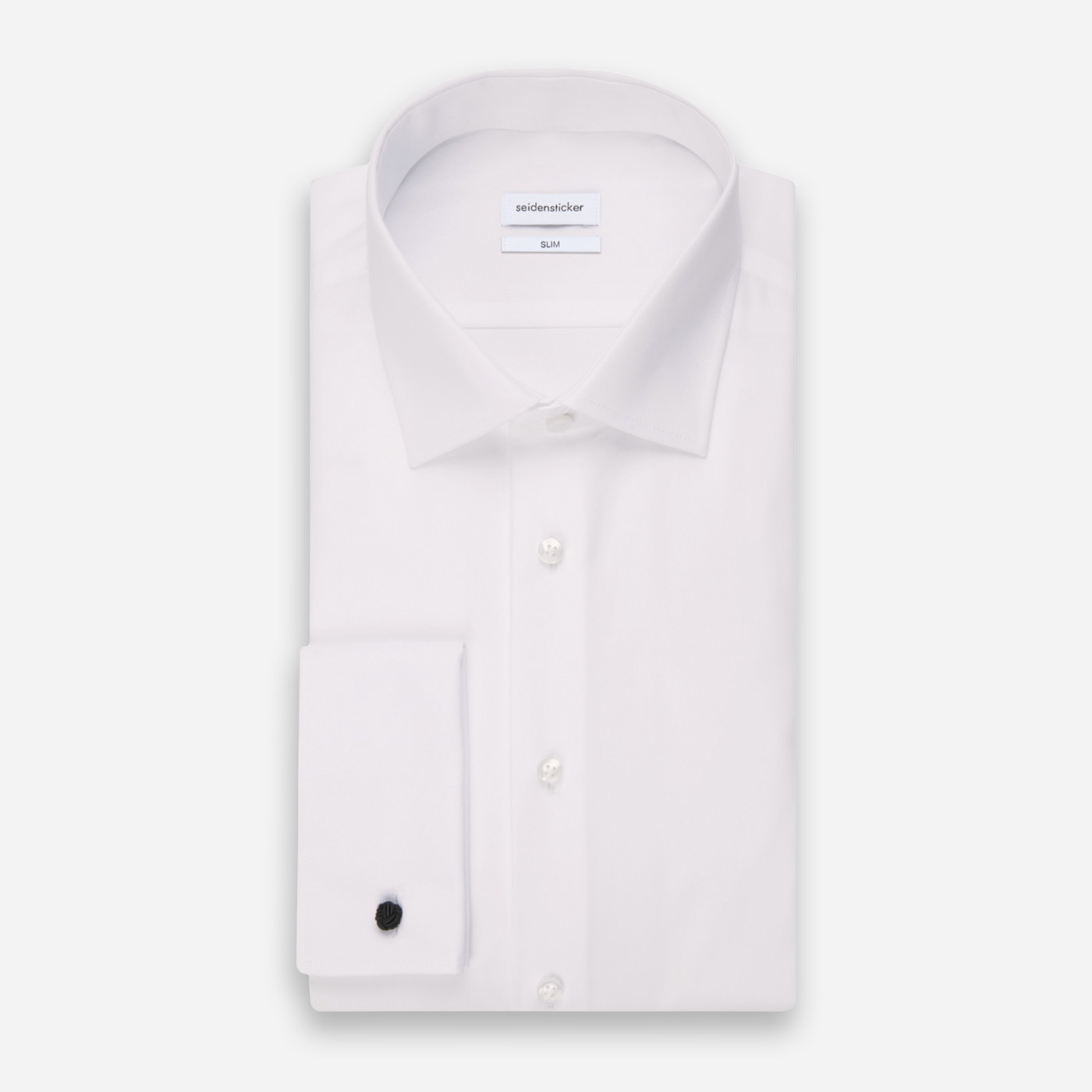 Biela pánska košeľa Ceremony, Slim fit  Seidensticker Veľkosť: 45 (XXL)