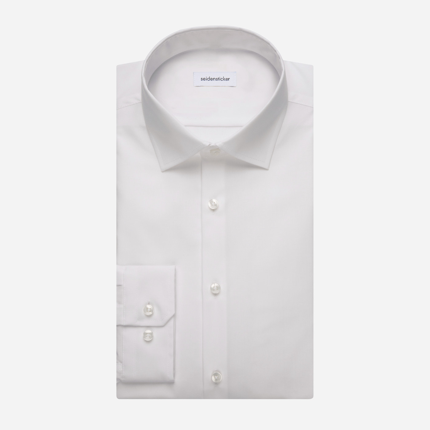 Biela pánska košeľa, Slim fit  Seidensticker Veľkosť: 39 (M)