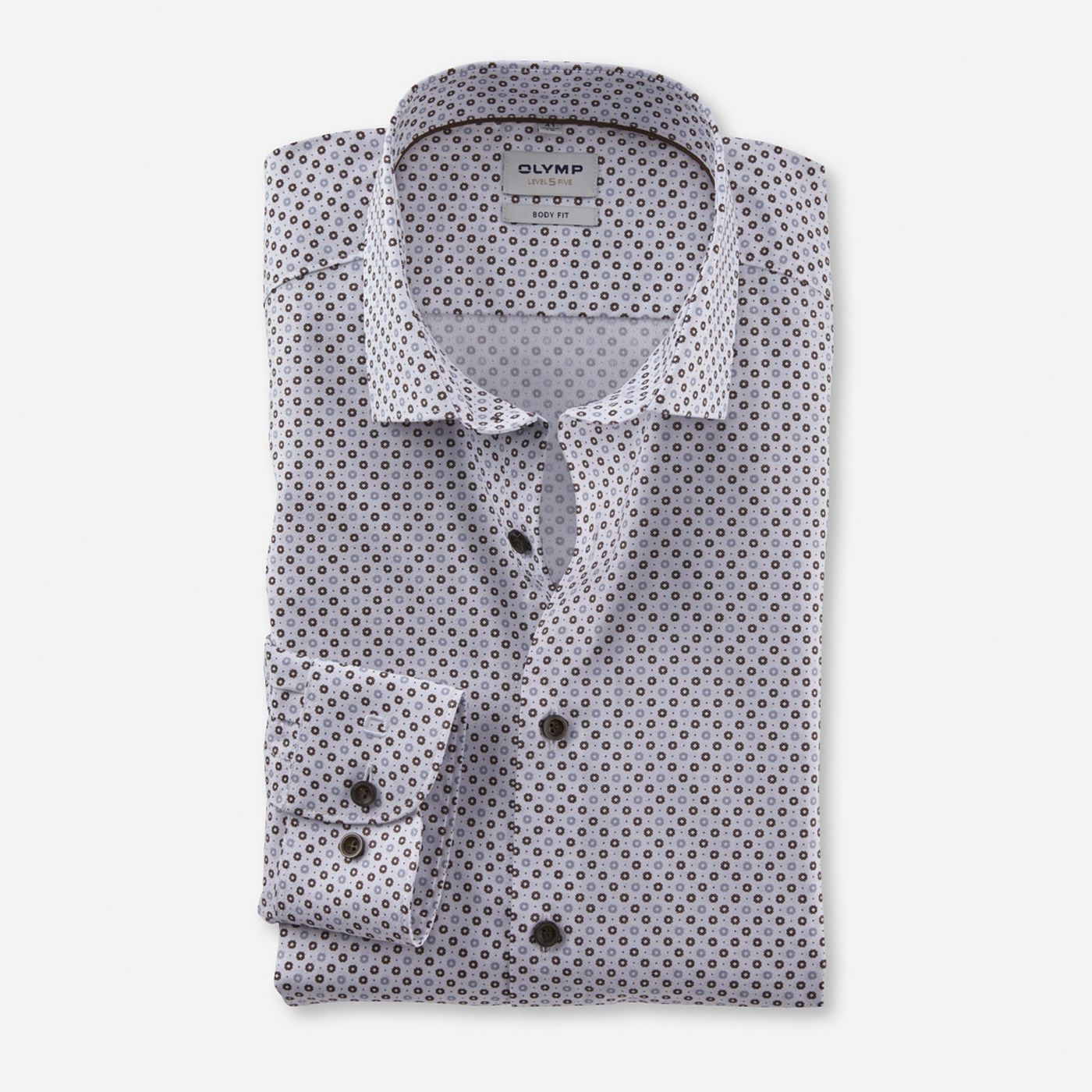 Pánska košeľa OLYMP Level Five, Body fit  OLYMP Veľkosť: 39 (M)