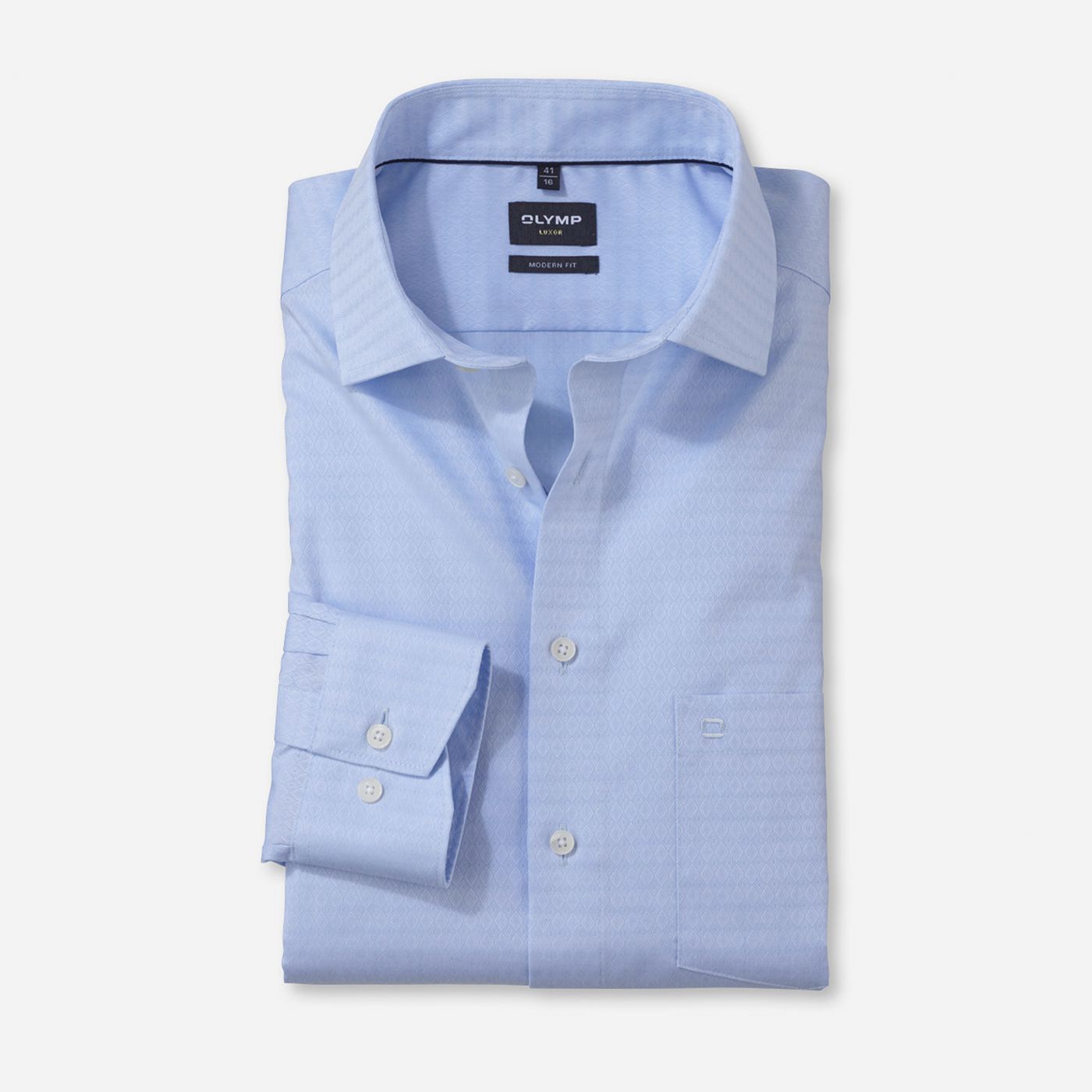 Pánska košeľa OLYMP Luxor, Modern fit  OLYMP Veľkosť: 43 (XL)