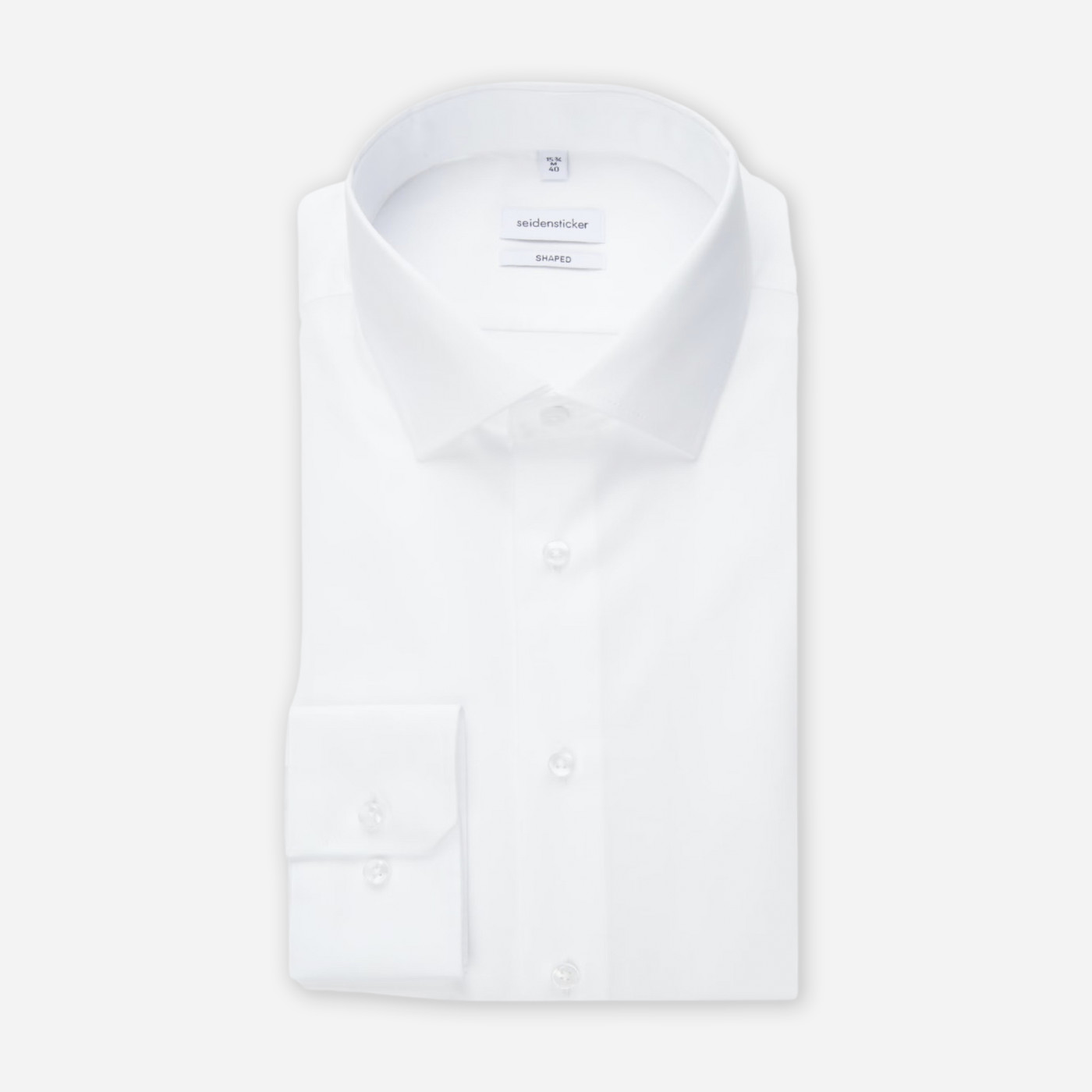 Non-iron pánska košeľa, Shaped fit  Seidensticker Veľkosť: 37 (S)