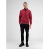 Bordová mikina s golierom na zips LERROS (4)