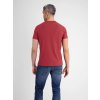 Tmavočervené tričko LERROS (4)