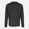 Čierne tričko LERROS s dlhými rukávmi