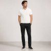Brook taverner cierne chinos nohavice (1)