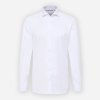 Biela cover shirt pánska košeľa ETERNA Slim fit (4)