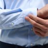 Modrá slim fit košeľa ETERNA Cover Shirt (5)