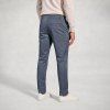 Brook Taverner ocelovo modre chinos nohavice (1)