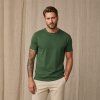 TEE JAYS forest green pánske tričko Interlock