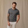 TEE JAYS Powder grey pánske tričko Interlock