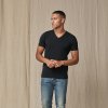 Čierne slim fit tričko TEE JAYS (2)