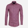 Kockovaná pánska košeľa, Slim fit