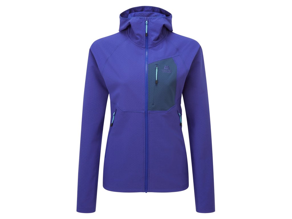 Arrow Hooded Jacket Women's (Velikost L, Barva Clematis/Dusk)