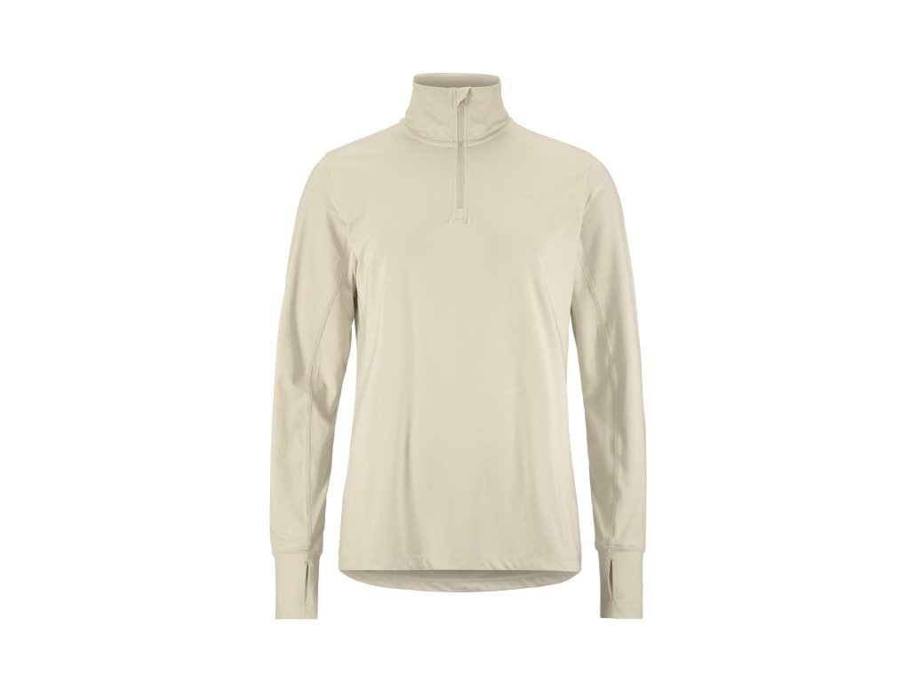 W Triko CRAFT Flow HZ LS (Velikost XS, Barva béžová)