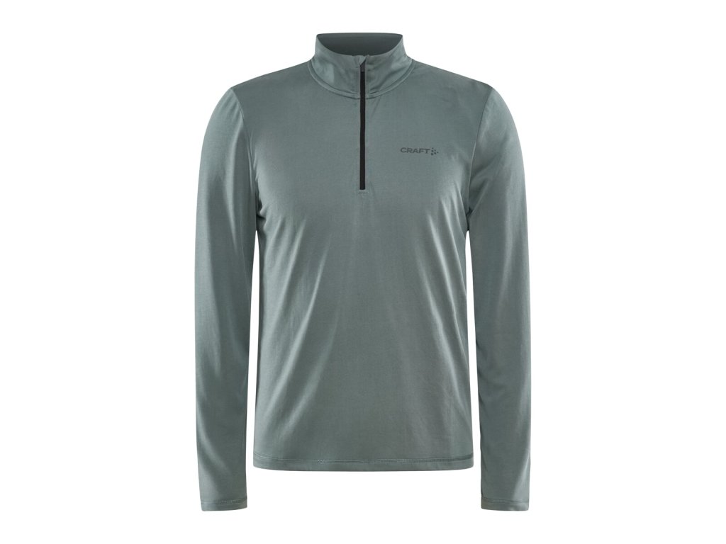 triko craft core essence bi blend half zip ls zelena 4