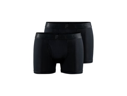 Boxerky CRAFT CORE Dry 3" 2-pack (Velikost S, Barva černá)