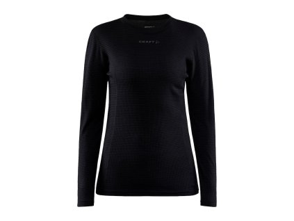 W Triko CRAFT PRO Wool Extreme X LS (Velikost XS, Barva černá)