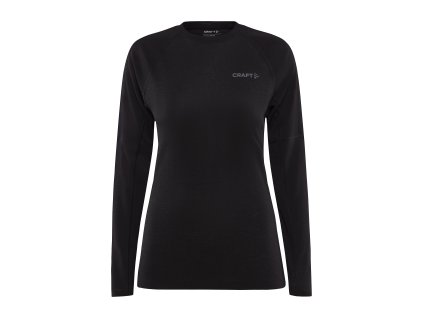 W Triko CRAFT ADV Wool Merino RN LS (Velikost XS, Barva červená)