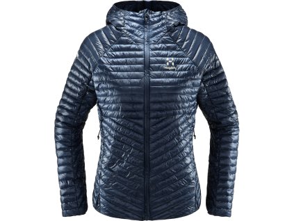 W Bunda Haglöfs L.I.M Mimic hood dámská (Velikost XS, Barva tmavě šedá)