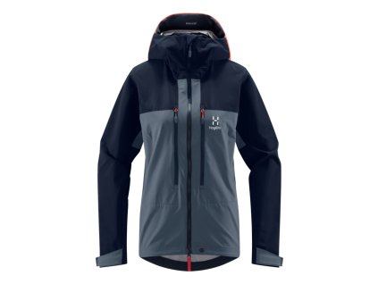 W Bunda Haglöfs Roc Sight softshell dámská (Velikost XS, Barva modrá)