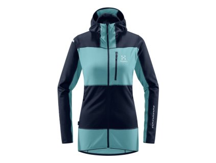W Mikina Haglöfs L.I.M Mid Fast Hood dámská (Velikost XS, Barva žlutá)