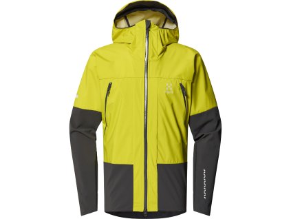 Bunda Haglöfs L.I.M Hybrid Touring Hood (Velikost XS, Barva zelená)