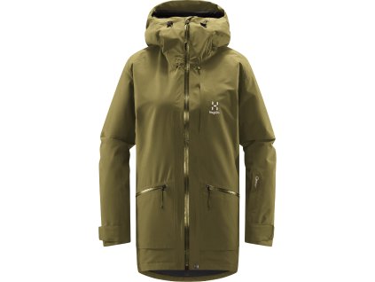W Parka Haglöfs Lumi Insulated dámská (Velikost XS, Barva zelená)