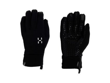 Rukavice Haglöfs Power Stretch Grip (Velikost 6, Barva černá)