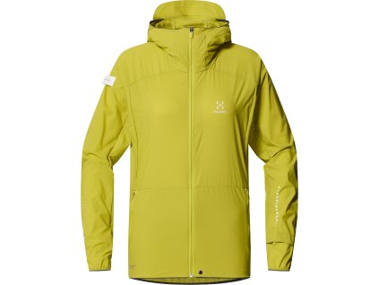W Bunda Haglöfs Tempo Trail dámská (Velikost XS, Barva zelená)