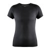 W Triko CRAFT PRO Dry Nanoweight SS (Velikost XS, Barva černá)