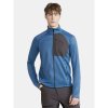 mikina craft adv tech fleece thermal modra
