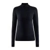 W Triko CRAFT CORE Dry Active Comfort Zip (Velikost XS, Barva černá)