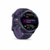 Forerunner570 47mm IndigoPurple HR Front right 0004 FR570 glances1