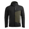 Seceda Softshell Jacket Men's (Velikost L, Barva Black Raven)
