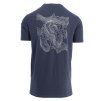 INOV8 GRAPHIC TEE "CONTOURS" M black (Velikost S, Barva černá)