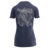INOV8 GRAPHIC TEE "CONTOURS" W black (Velikost 34, Barva černá)