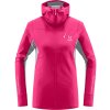 W Mikina Haglöfs L.I.M Mid Comp Hood dámská (Velikost XS, Barva modrá)