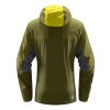 Bunda Haglöfs L.I.M Alpha Hood pánská (Velikost S, Barva zelená)